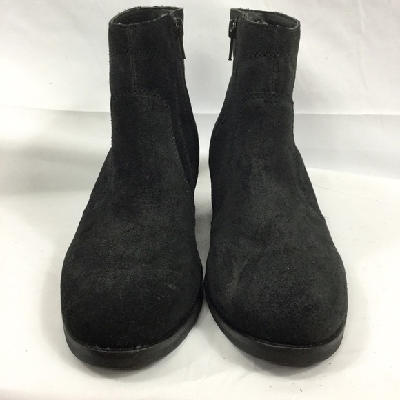 Gibson Latimer Nancyna Black Suede Ankle Boots - Picture 2 of 7